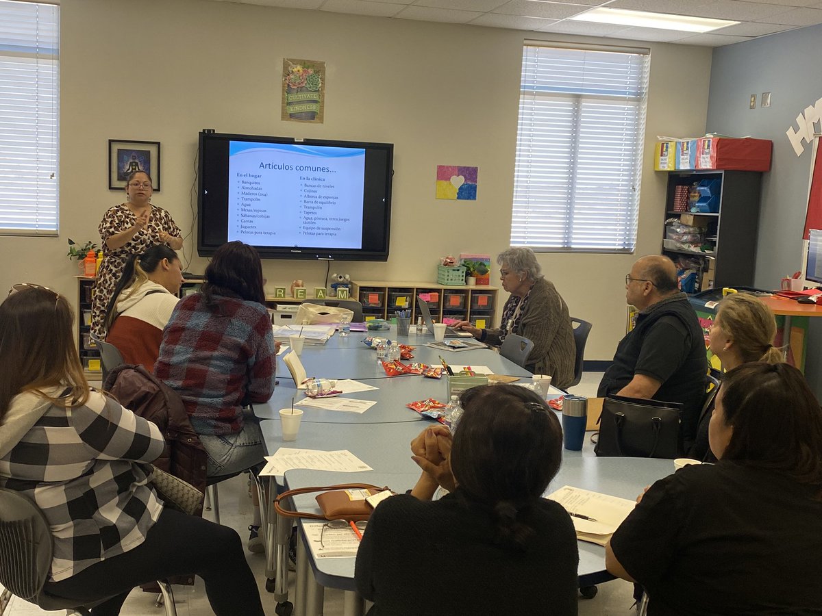 Autism Parent Academy at HMS🧩💙 Thank you parents for coming in, we appreciate you! #WeAreClintISD #HeartFirst_CISD #HawkStrong_CISD