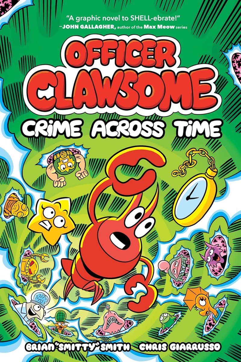 OFFICER CLAWSOME: LOBSTER COP is available now! OFFICER CLAWSOME: CRIME ACROSS TIME is coming in two weeks! #Venom