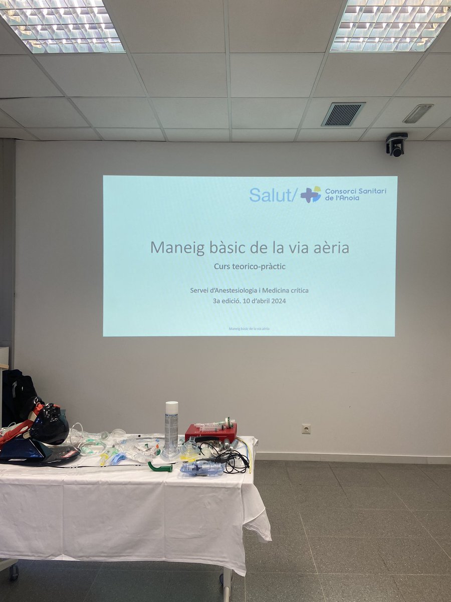 Anestesiologia i Medicina crítica Hosp. Igualada tweet media