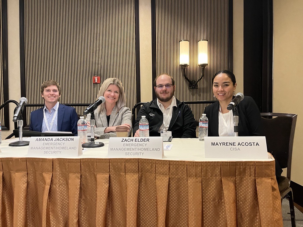 Supervisory Cybersecurity Advisor, May Acosta spoke at the Nevada Public Sector Cybersecurity Summit in Reno! Along with our partners, they highlighted the importance of cybersecurity, grant application processes, & other services.