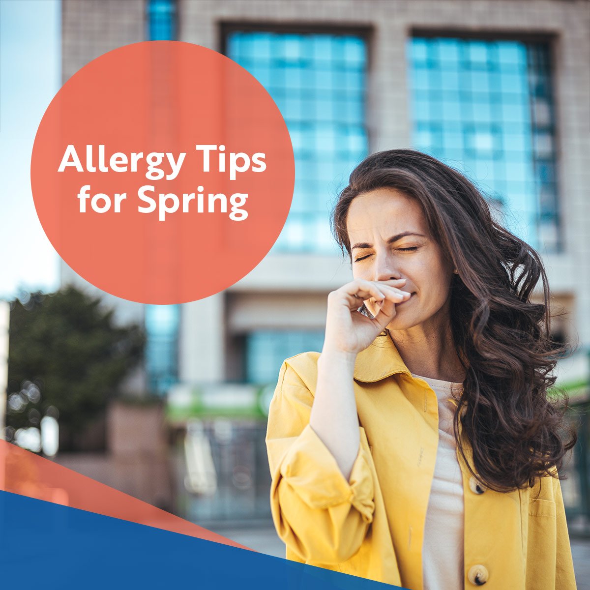 Beat those Spring allergies with these helpful tips:

1. Wear sunglasses to shield your eyes from pollen
2. Use saline nasal flushes to rinse out pollen and soothe sinuses
3. Shower before bed to wash off pollen and prevent it from sticking to your sheets

#AllergySeason