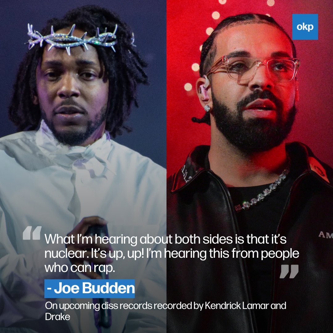 According to Joe Budden, both Drake and Kendrick Lamar have diss tracks locked and loaded, ready to drop at any second! 🚨 With rumors of nuclear heat on the horizon, are you prepared for what could be an all-out lyrical battle? Who do you think will come out on top?