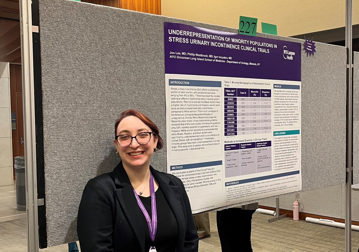 Congratulations to al the residents and faculty that presented at NYU Long Island Grossman School of Medicine Research Day! Outstanding work from our Urology Residents, Dr. Westbrook, Dr. Lee, Dr. Mendelson and our Research Coordinator Cristina Battista! #Research #UroResidency