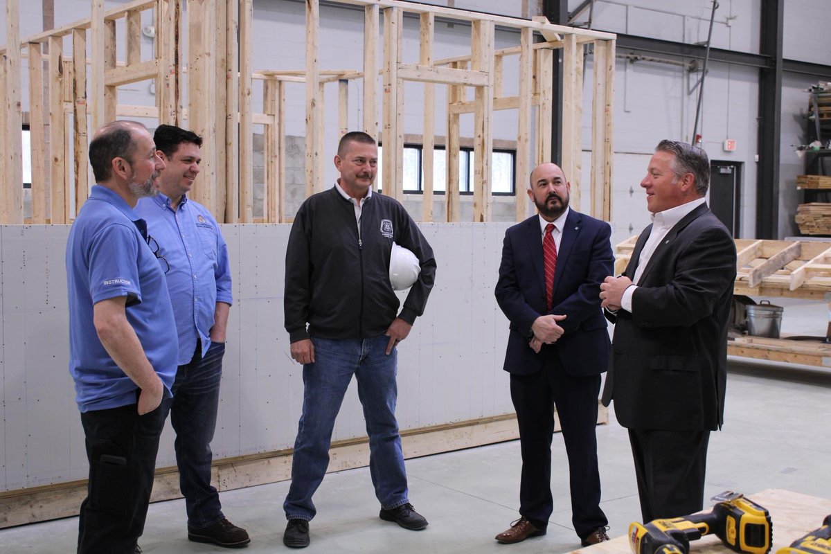 I got a chance to visit the new facilities at the Albany County Training Center of Carpenters Local #291. While there I met with students who have shown an interest in pre-apprenticeships to learn more about the benefits the trade has to offer.