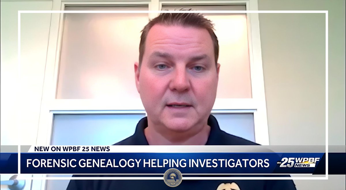 #YourFDLE Miami Special Agent (SA) Tom Bacon discussed the topic of Forensic Investigative Genetic Genealogy (FIGG) with WPBF last week. SA Bacon explained how Genetic Genealogy Investigations, through the advancements in technology and training, is a 'game-changer.'