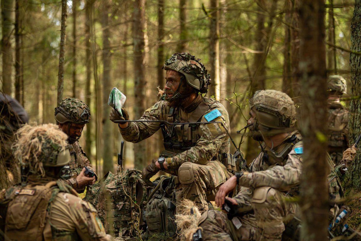 The 🇳🇱 Battle Company of the #eFP Battlegroup 🇱🇹 was fully engaged in both defensive and offensive manoeuvres during the exercise #EagerLeopard, with all elements playing a crucial role. #WeAreNATO & #StrongerTogether @NATO @hqmncne @landmacht
