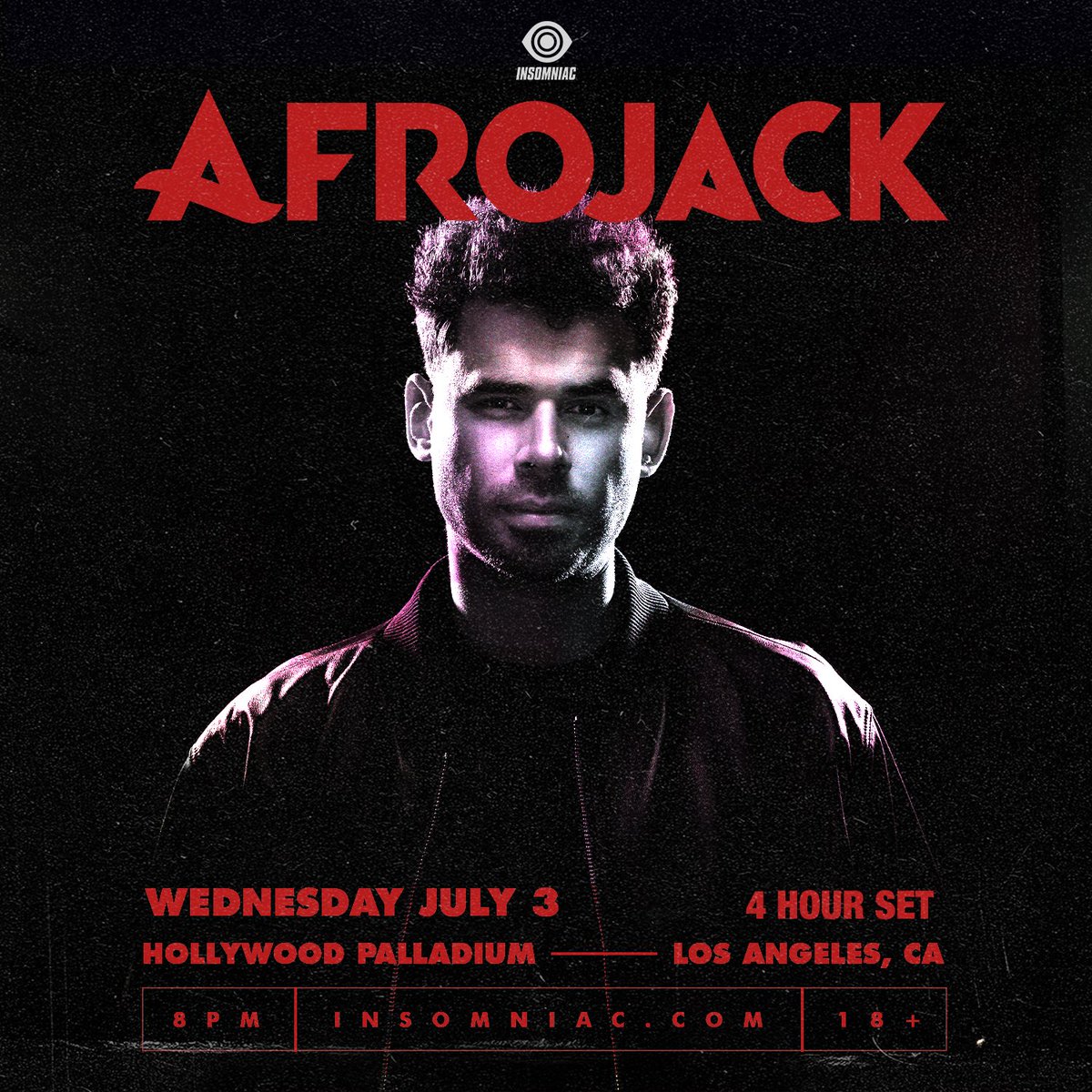 are you ready for a 4 hour set this summer at @thepalladium??? tickets are now available via afrojack.com/palladium and we’ve got some surprises in store for you 🤐 @insomniacevents