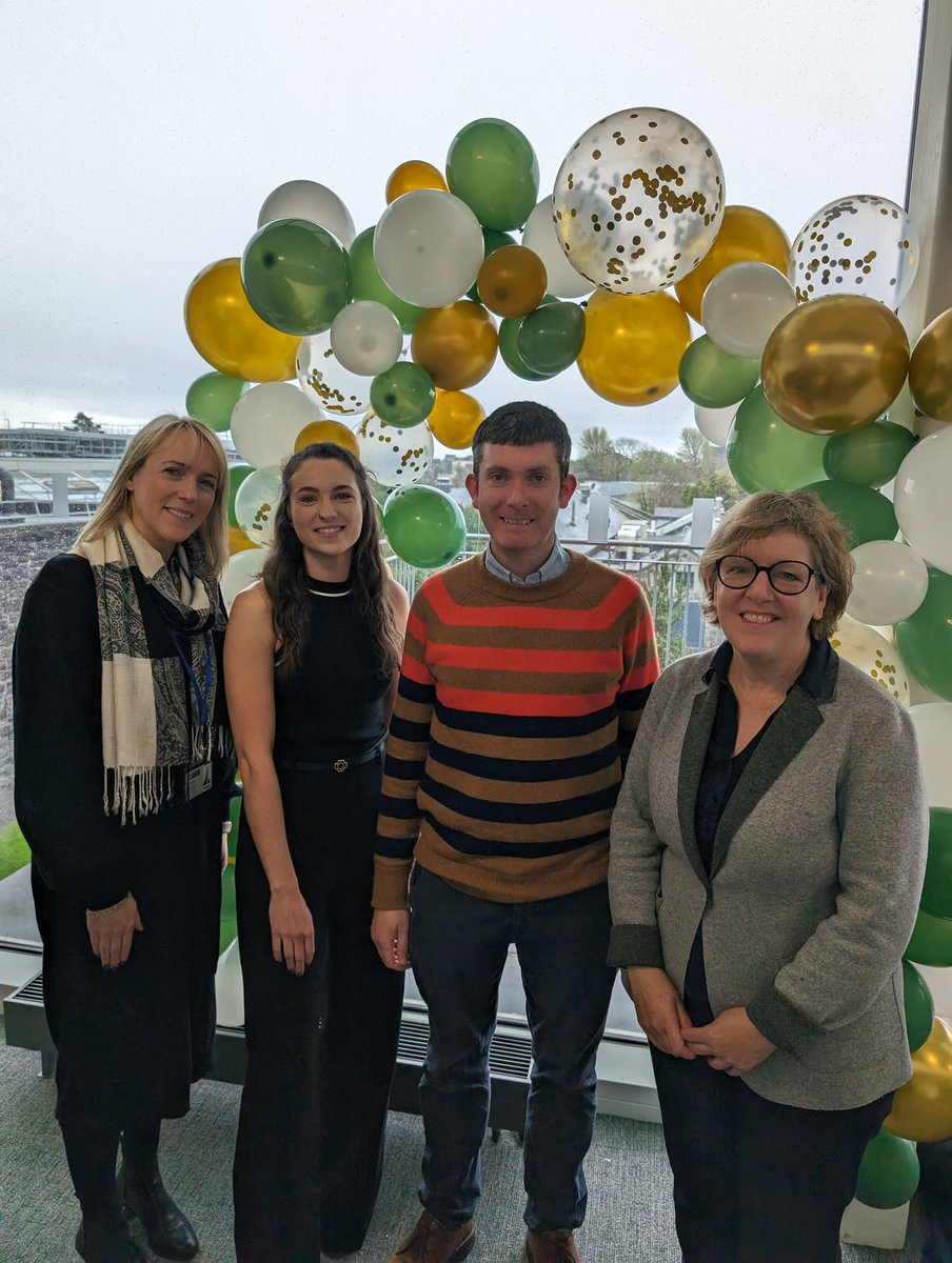 Many congratulations to <a href="/Steph__Bourke/">Stephanie Bourke</a> on her very successful PhD viva defence!  A superb researcher with the brightest of futures.  Sincere thanks to examiners Prof Suellen Walker and Dr Michelle Roche <a href="/MRocheLab/">Michelle Roche</a>, and to Brian McGuire and @massihmoayedi for great collaboration.