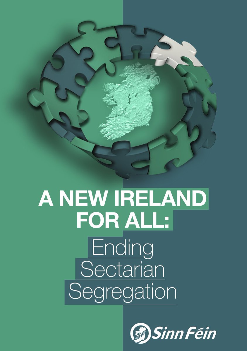 Sinn Féin Leas Uachtarán @moneillsf has launched ‘A New Ireland For All: Ending Sectarian Segregation’. “For far too long our communities have been living back-to-back, it’s now long overdue that we strive forward together side-by-side…” Read it here: sinnfein.ie/files/2024/A_N…