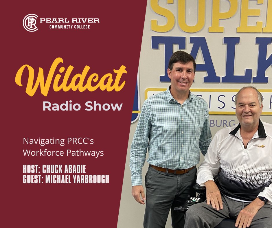 This week's episode of Wildcat Radio features Chuck Abadie & Michael Yarbrough. The topic? PRCC's diverse range of public workforce classes available to enhance your career prospects. Tune in now! buzzsprout.com/2096398/148594… #ROARwithCHAMPIONS🐾🏆
