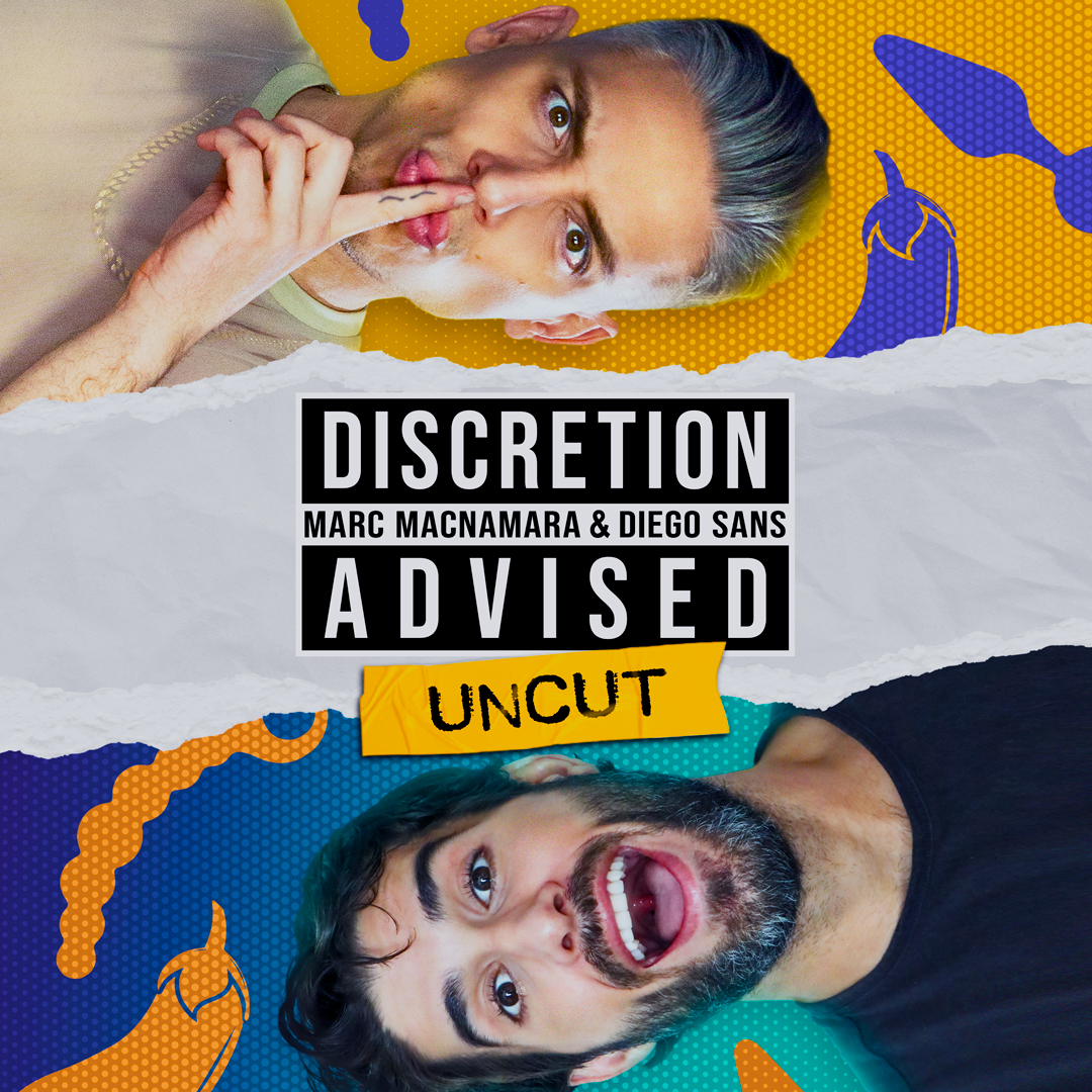 Get ready for DISCRETION ADVISED: UNCUT! Every week, @MarcMacNamara and @diegosansporn are going deeper and dirtier than ever before with our first-ever spin-off podcast. Check out all the action right now over on Patreon. ▶️ patreon.com/DiscAdPod