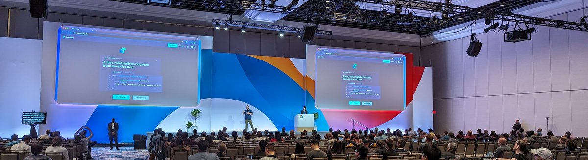 Having some fun watching @jcocaramos and @joannanyana talk about Flutter, games, and generative AI! 🤩