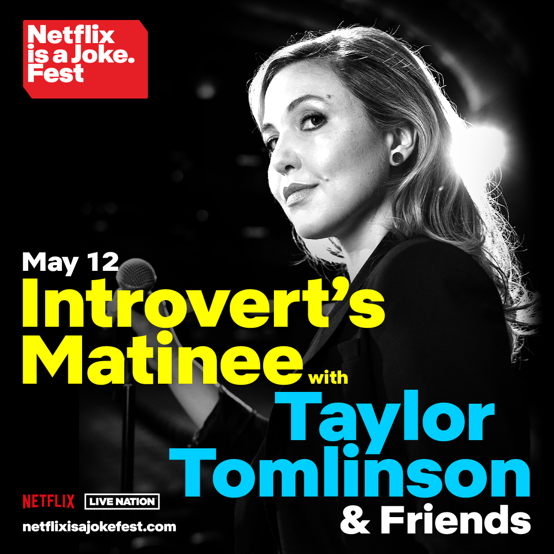 DRUMROLL PLEASE 🥁 We've got FOUR more insane @NetflixIsAJoke shows coming to the Hollywood Palladium! Tickets go on sale this Friday at 10am. 5/9 - Sarah Silverman 5/10 - Michelle Buteau 5/11 - Nikki Glaser 5/12 - Taylor Tomlinson 🔗 More info: livemu.sc/4aM5fLw