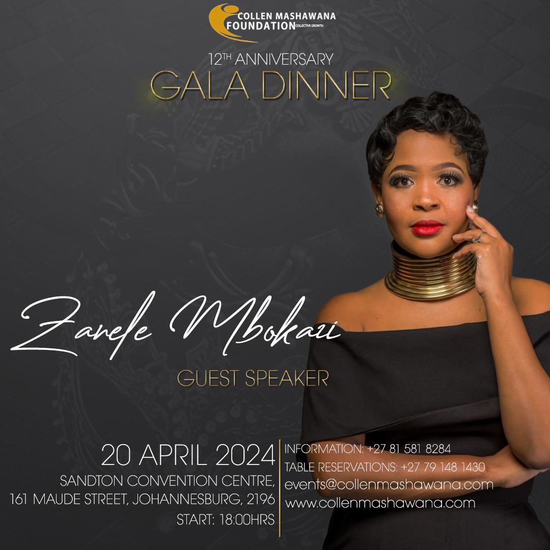 Zanele Mbokazi is a prominent international speaker, preacher, turnaround coach, and expert event manager. She is best known for her work in organizing and managing Africa's biggest Gospel music awards, the Crowns, and the Celebrate Africa Carnival held in 11 countries. Zanele