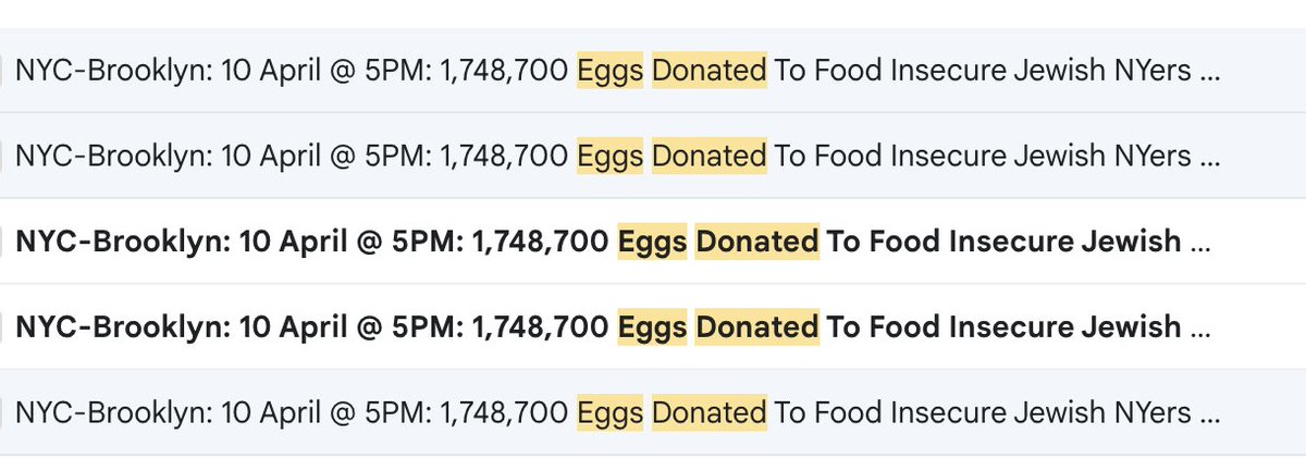 so many emails about so many eggs!