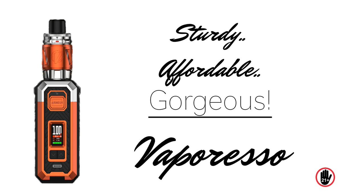 When you're the best, you offer the best..
@VaporessoEcig