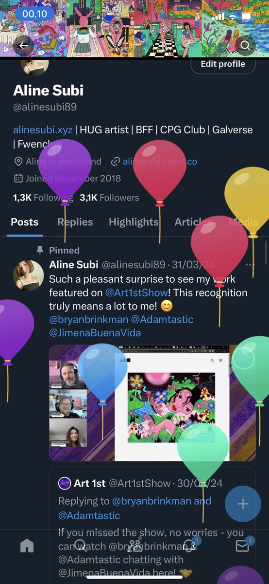 Aline Subi tweet media