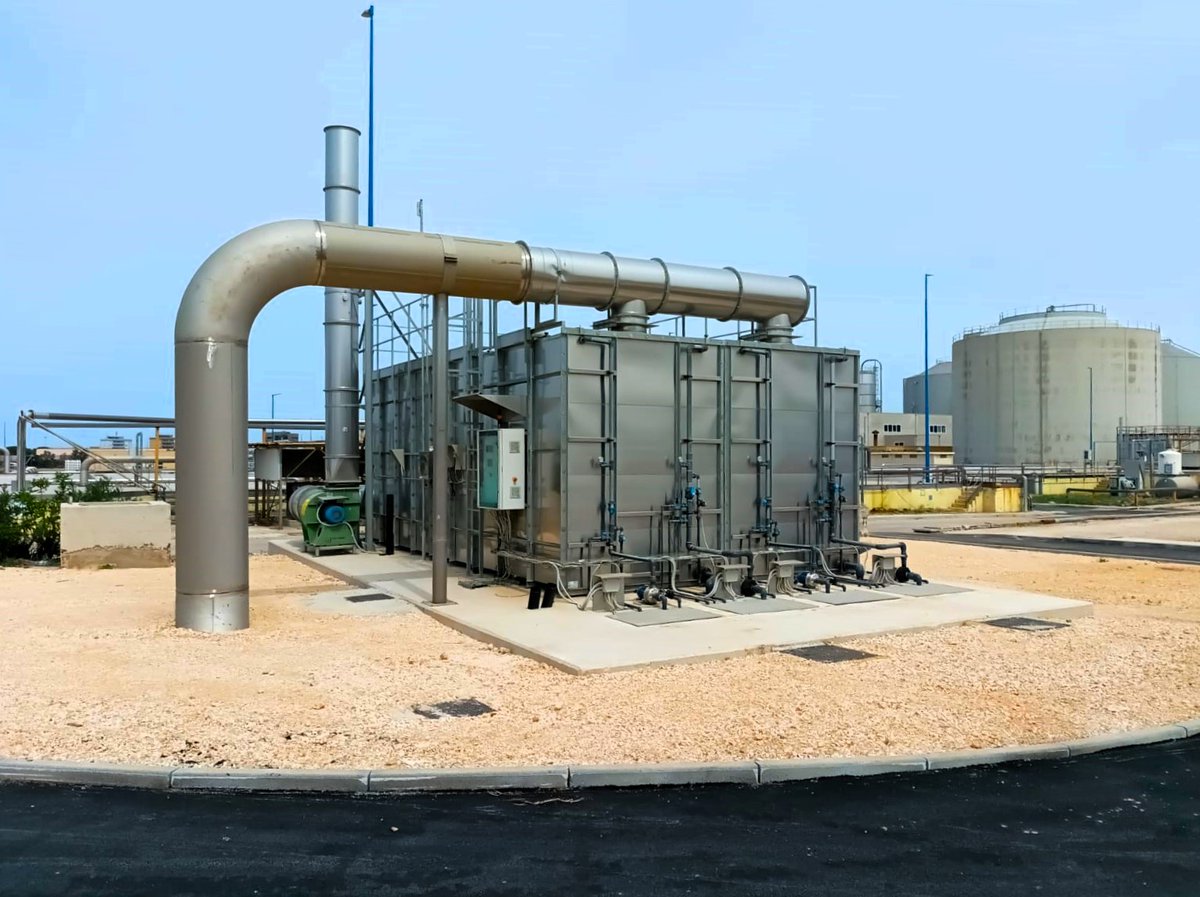 AirCleansrl's tweet image. #WWTP adopted our #combined #biological #treatment system #Crumrubber™ #Monashell®😷♻️🇮🇹 #AirClean #InnovativePMI #problemsolving #madeinitaly #biotrickling #odourabatement #odourcontrol #airdepollution aircleansrl.com/en/another-was…