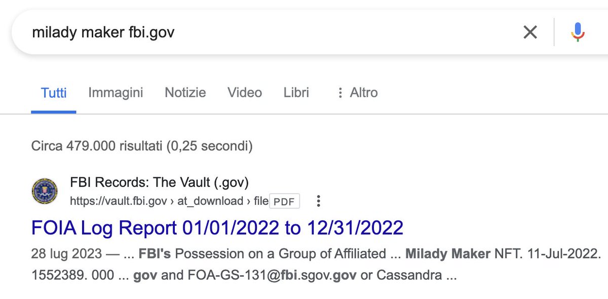 Anyone knows why Milady Maker is mentioned inside a Fbi report???