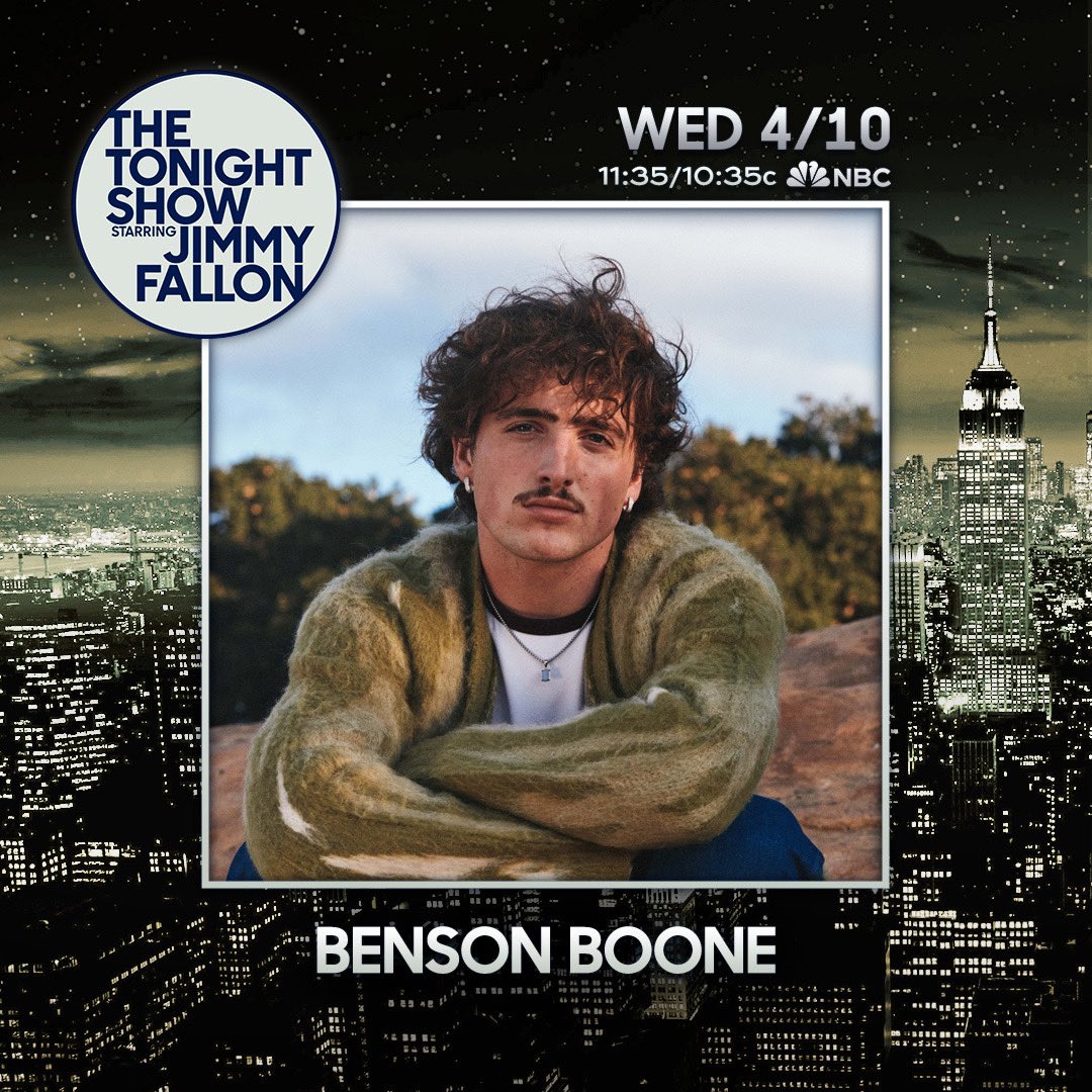 Don't miss @bensonboone perform his Global #1 song 'Beautiful Things' on @FallonTonight at 11:35 ET/PT!