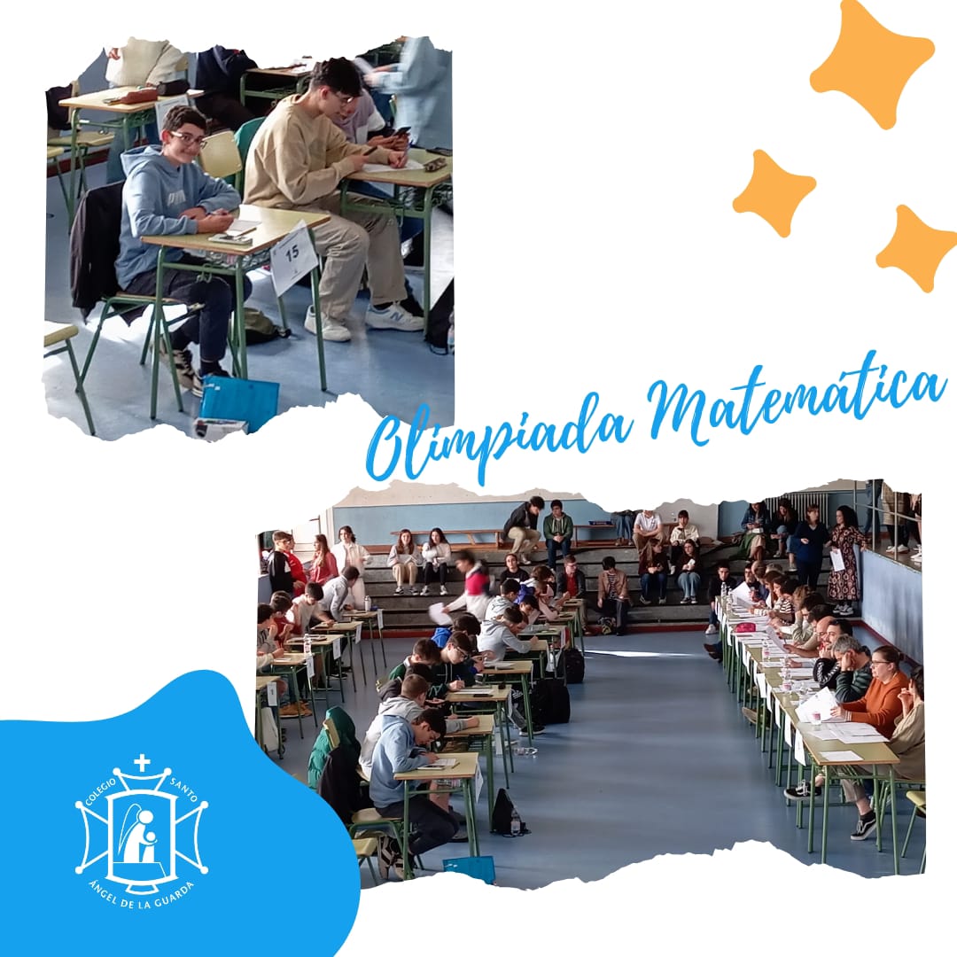 Héctor Fernández Muñiz de 4°#EducaciónSecundaria
está participando ahora mismo en la vigésima Olimpiada Matemática Asturiana representando al colegio. 
¡Ánimo!
#SomosSantoÁngel