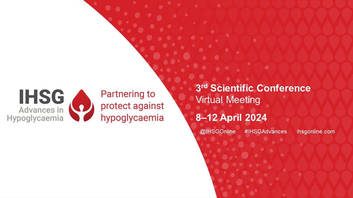 We're ready to wrap up day 1 of the live programme of #IHSGAdvances. A major thank you to all our speakers and participants for the great #hypoglycaemia content, the thought-provoking discussions, and the interesting questions. We’re looking forward to Day 2! See you tomorrow.