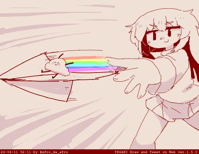 2時ってるじゃん!?!? #tegaki_dt 