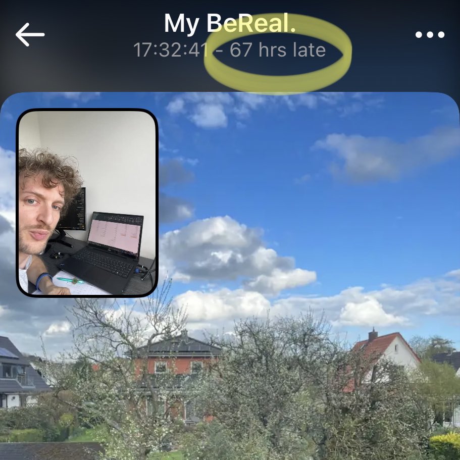 Hahahaha
Very late late late BeReal 😄😅⌛️
#bereal #socialmedia #socialmediaanalyst