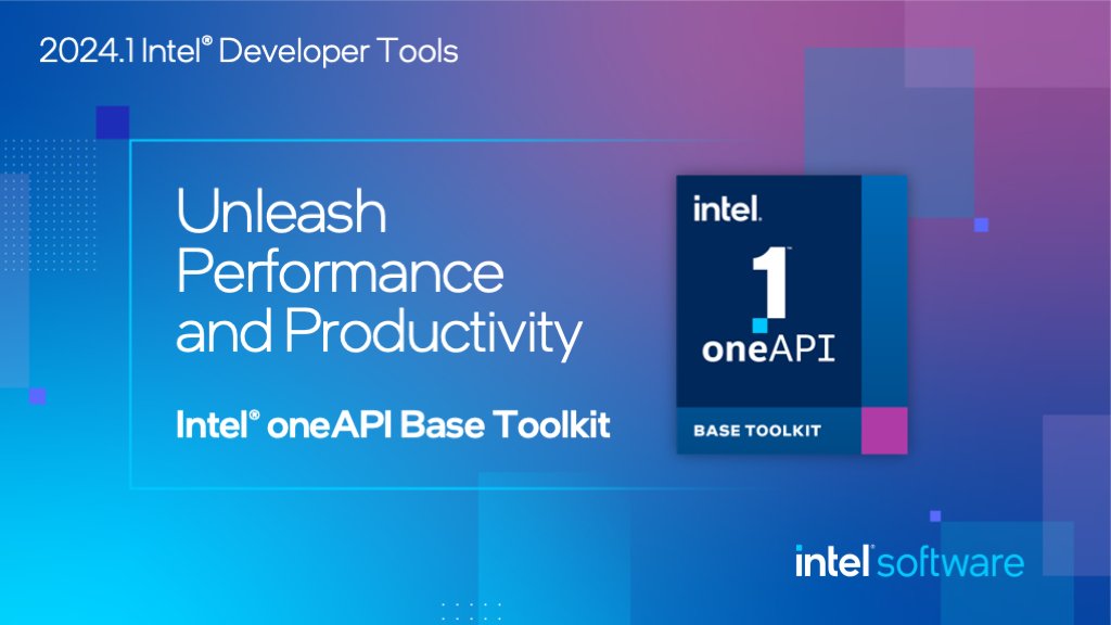 The latest Intel #oneAPI Base Toolkit offers simplified GPU compute offload with #SYCL Graph, enabling developers to tune once and deploy universally. New Data Parallel Control library functions offer future-proofing with Python Array API conformance: intel.ly/3J6w80W
