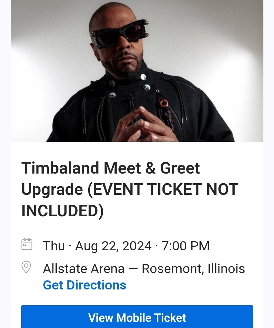 OMFG! I AM GOING TO SEE @MissyElliott @BustaRhymes @ciara & @Timbaland I will be living, but now to design an outfit!
I just want to know dat that Missy #MeetAndGreet? Beep me 911 Missy, I'll be the lil' shortie in Row 3! I love you Missy 💯 ❤️