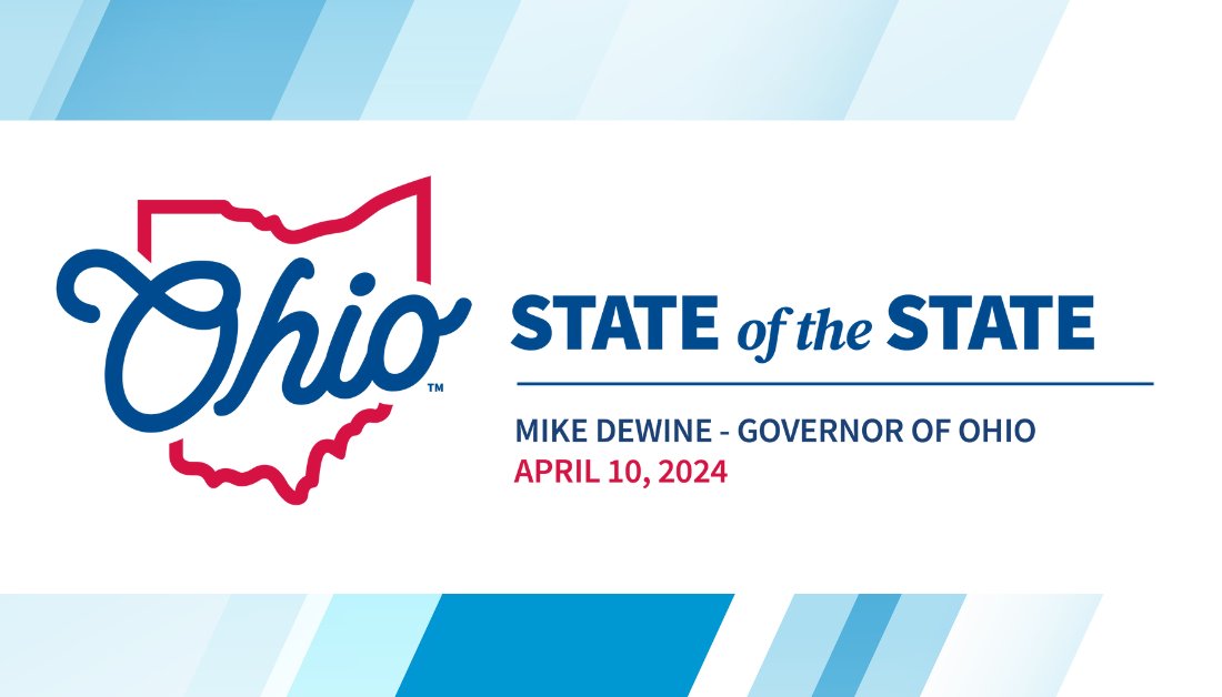 For all of us in Ohio -- this now is our time in history -- and we must act with great urgency to not squander this precious, finite window of opportunity when our children are growing up. This is our time to meet the challenges I have laid out today -- to do the hard things…