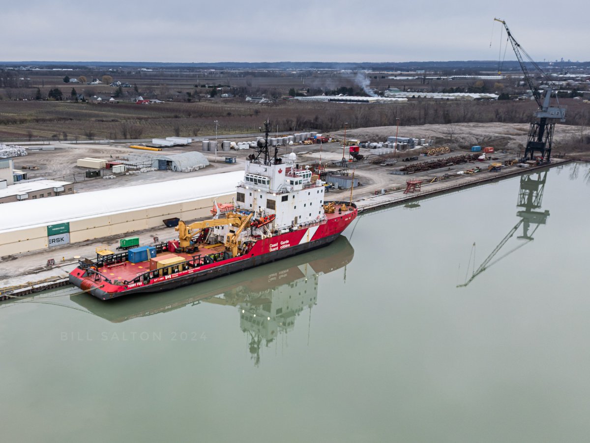 After much anticipation, last week we officially welcomed the CCGS Terry Fox at the Port Weller Dry Docks for the start of phase two of the largest Vessel Life Extension Project ever awarded by the government of Canada. 
#shipbuilding #shiprepair #ontariomade