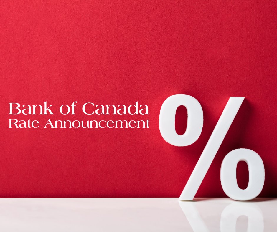 As suspected, today the Bank of Canada held their overnight rate and there will be no change to Prime Rate. We will be keeping a close eye on any changes in language in their announcement as this may indicate what will happen in the June rate announcement.
