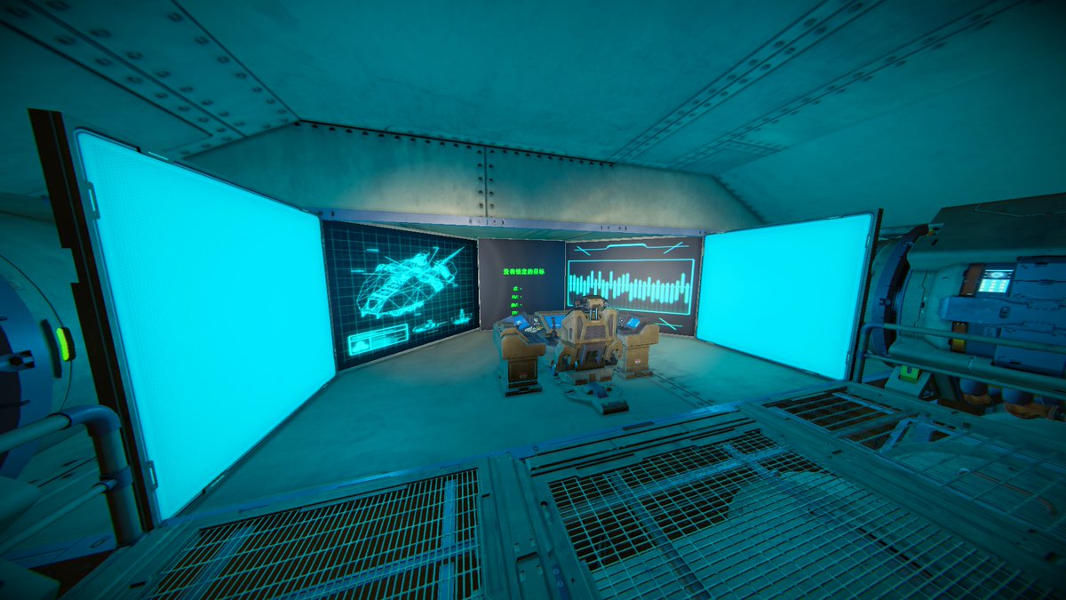 Duoyisite's tweet image. 更改了250MM火炮并追加了迫真X槽的护卫舰 #SpaceEngineer