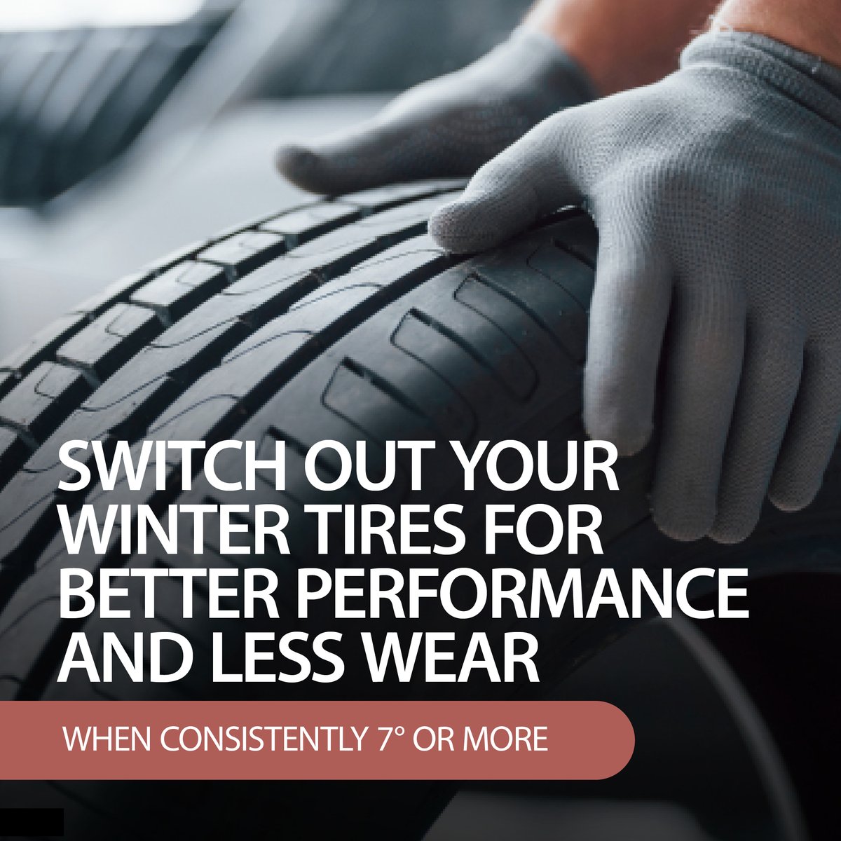 It's time to switch your winter tires to seasonal tires when the average daily high is 7° or above for 10 consecutive days. You'll get better performance & less wear! Remember to recycle worn-out #tires. bit.ly/3CM647Q #Alberta #FutureWithoutWaste #CircularEconomy