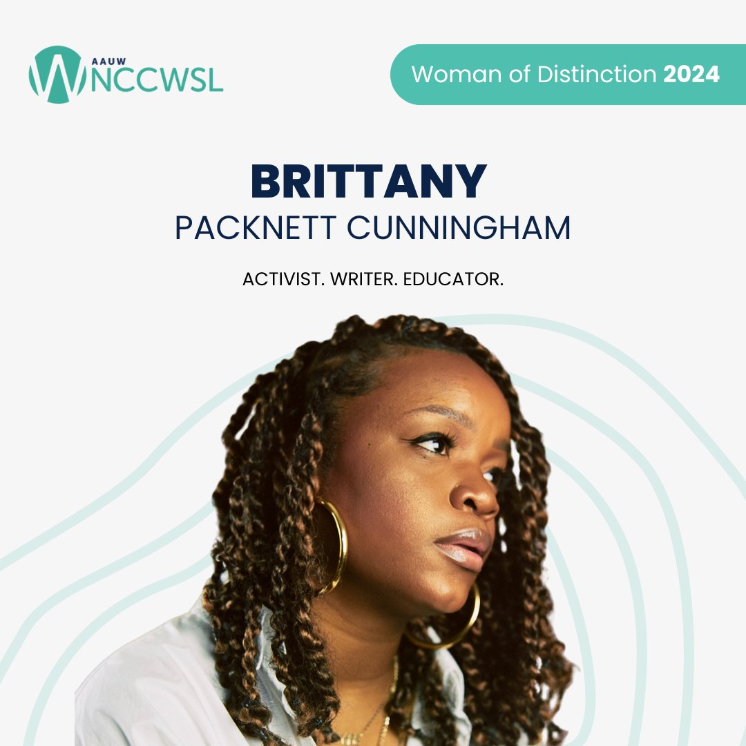 Each year, AAUW presents the Women of Distinction Awards at #NCCWSL to recognize women leaders who have made extraordinary accomplishments in their professions or communities. We're proud to celebrate @MsPackyetti as a Woman of Distinction. She's an activist, educator, and Vice