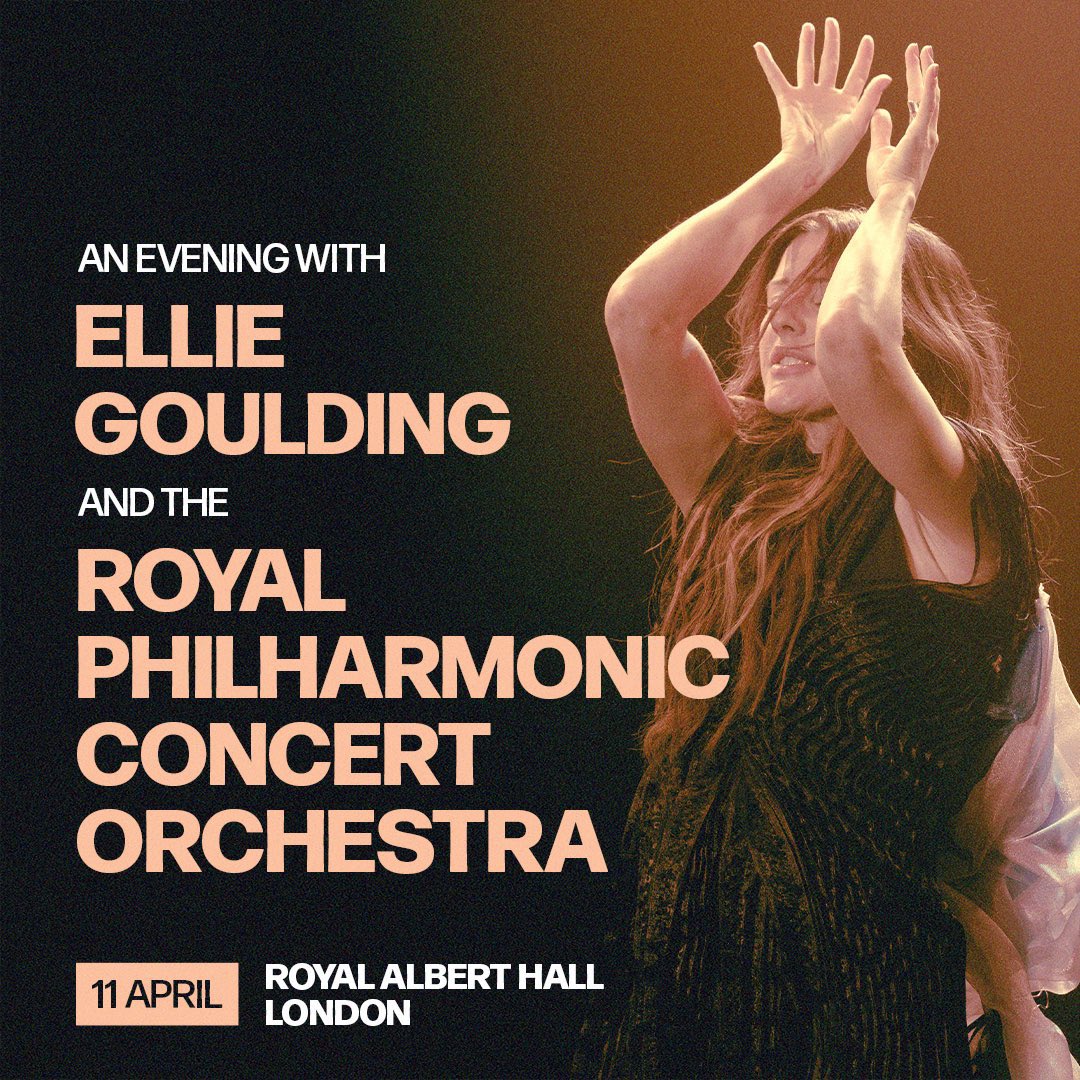 Production hold tickets for An Evening with @elliegoulding at the @RoyalAlbertHall in London have just been released! linktr.ee/EllieGoulding 💙