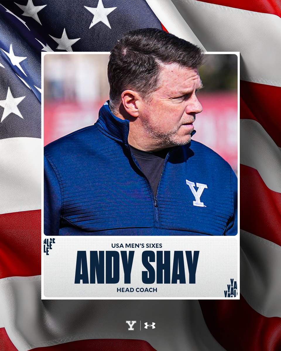 Our leader to guide Team USA 🇺🇸 Shay Selected as U.S. Men’s Sixes National Team Coach READ ➡️ tinyurl.com/4f6yw3rb #ThisIsYale