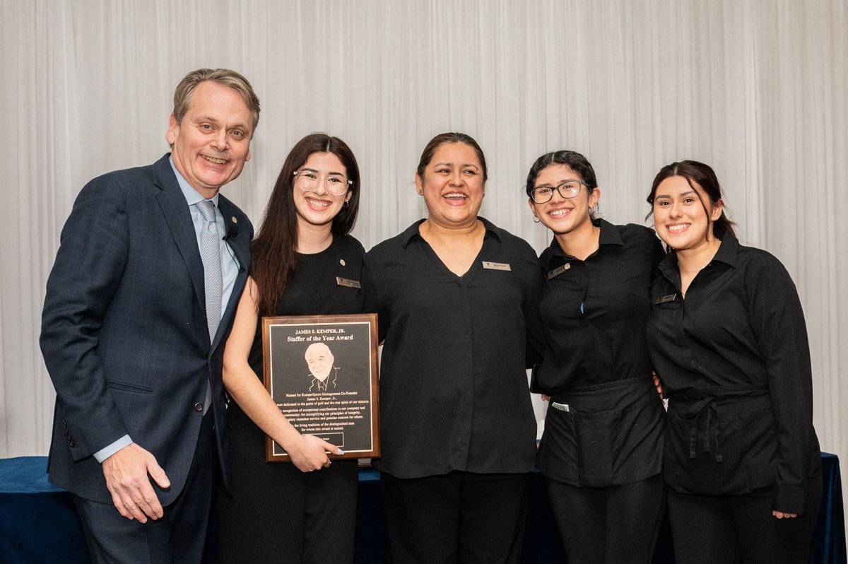 Congrats to Royal Melbourne Country Club Membership Marketing Director Yadira 'Yaya' Ramos, our 2023 James S. Kemper Team Member of the Year! Named for our co-founder, this award recognizes exceptional contributions to our company and community and exemplary customer service.