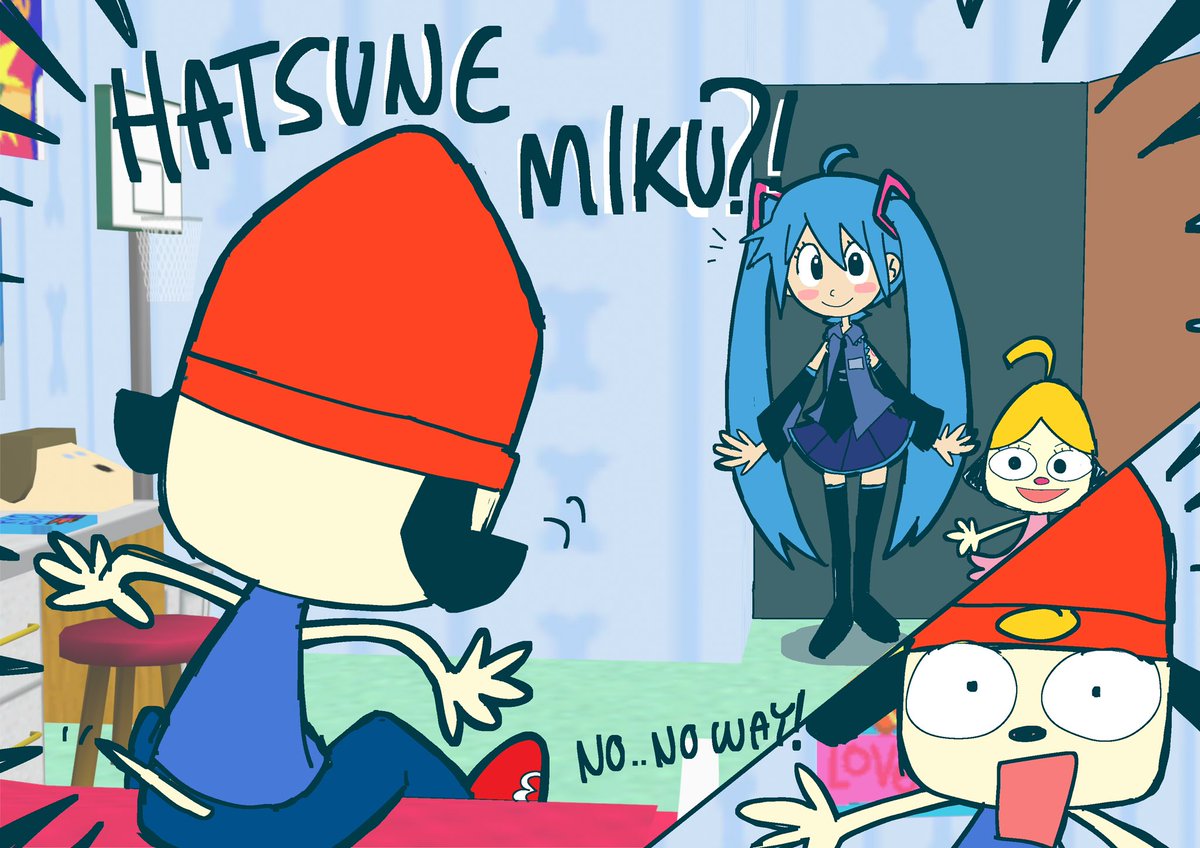 PaRappas Surprise… #ParappatheRapper #parappa