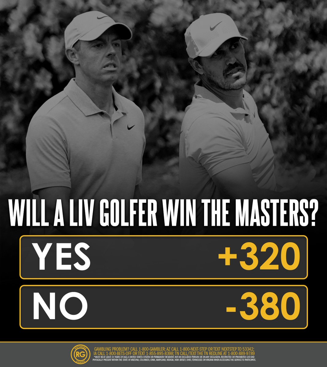 Will a LIV golfer win #themasters? 🤔