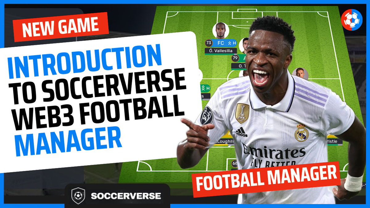 Football MANAGER game in the web3 space! Become a MANAGER today on SOCCERVERSE! @soccerverse youtu.be/jsGMZFmR-wQ 📽️ #Sorare #FootballManager #soccerverse