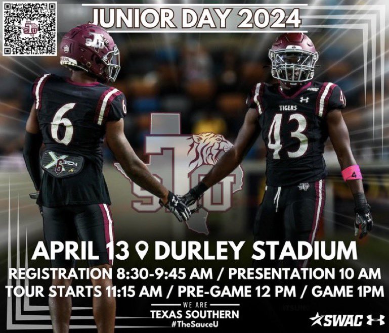 Jimmell mcfalls (@jimmellmcfalls1) on Twitter photo Thank you <a href="/TSUFootball/">Texas Southern Football</a> For the Junior day invite <a href="/_coachLJohnson/">Lawrence Johnson M.Ed</a> <a href="/AirMail_Bell/">Rahsaan Bell</a> Thank you <a href="/TSUFootball/">Texas Southern Football</a> For the Junior day invite <a href="/_coachLJohnson/">Lawrence Johnson M.Ed</a> <a href="/AirMail_Bell/">Rahsaan Bell</a>