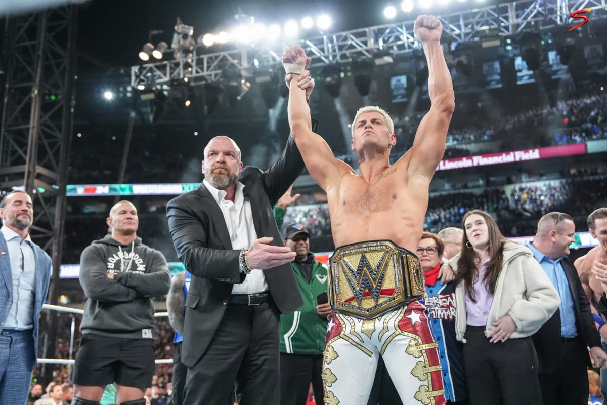 Worldtrend121's tweet photo. WrestleManiaXL was the greatest WrestleMania of the decade. Do you agree with me?

#WrestleManiaXL #WrestleMania40 #WrestleMania #WWE #CodyRhodes https://t.co/u4Kk5DmA0m