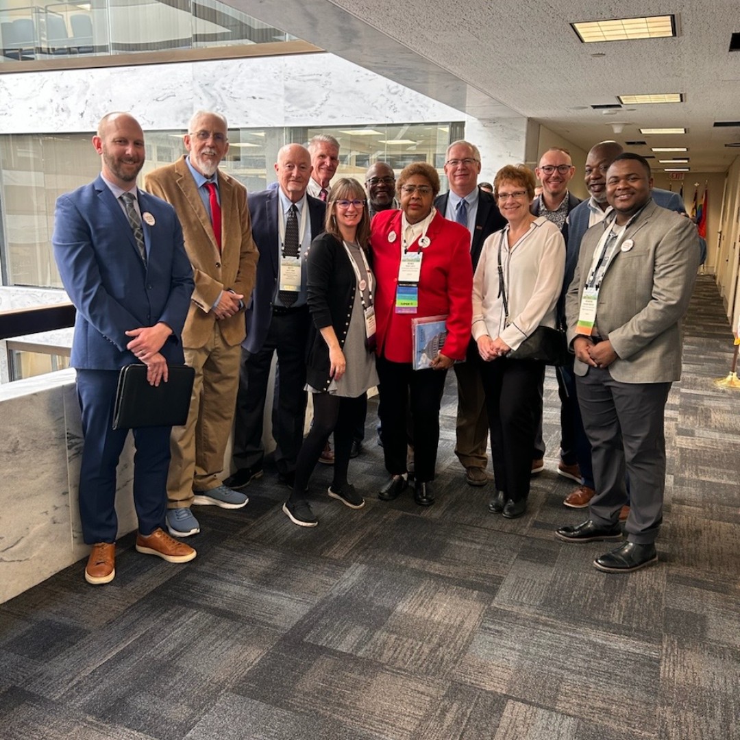 NAHRO advocates are on Capitol Hill today, raising their voices in support of affordable housing! Policy and Legislative Affairs Director Eric Oberdorfer (left) was with the Michigan delegation this morning #WashCon24

Keep sending your #hillday pics — we love to see the energy!