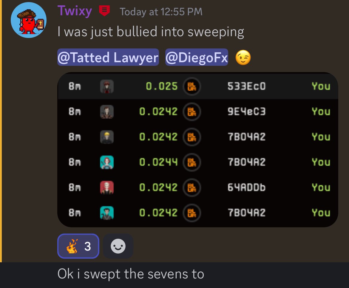 MichaelSatoshi's tweet image. The Vibes in our @TheAndrometa discord are SO HIGH - @twixynft bought an @OutkastOrigins and @thesevens_7 to join the community 
 
But @Diegofx bought 10 of each to join not to be outdone floors were swept 

Join us in Andrometa today were having fun 😂

✨discord.gg/andrometahub…