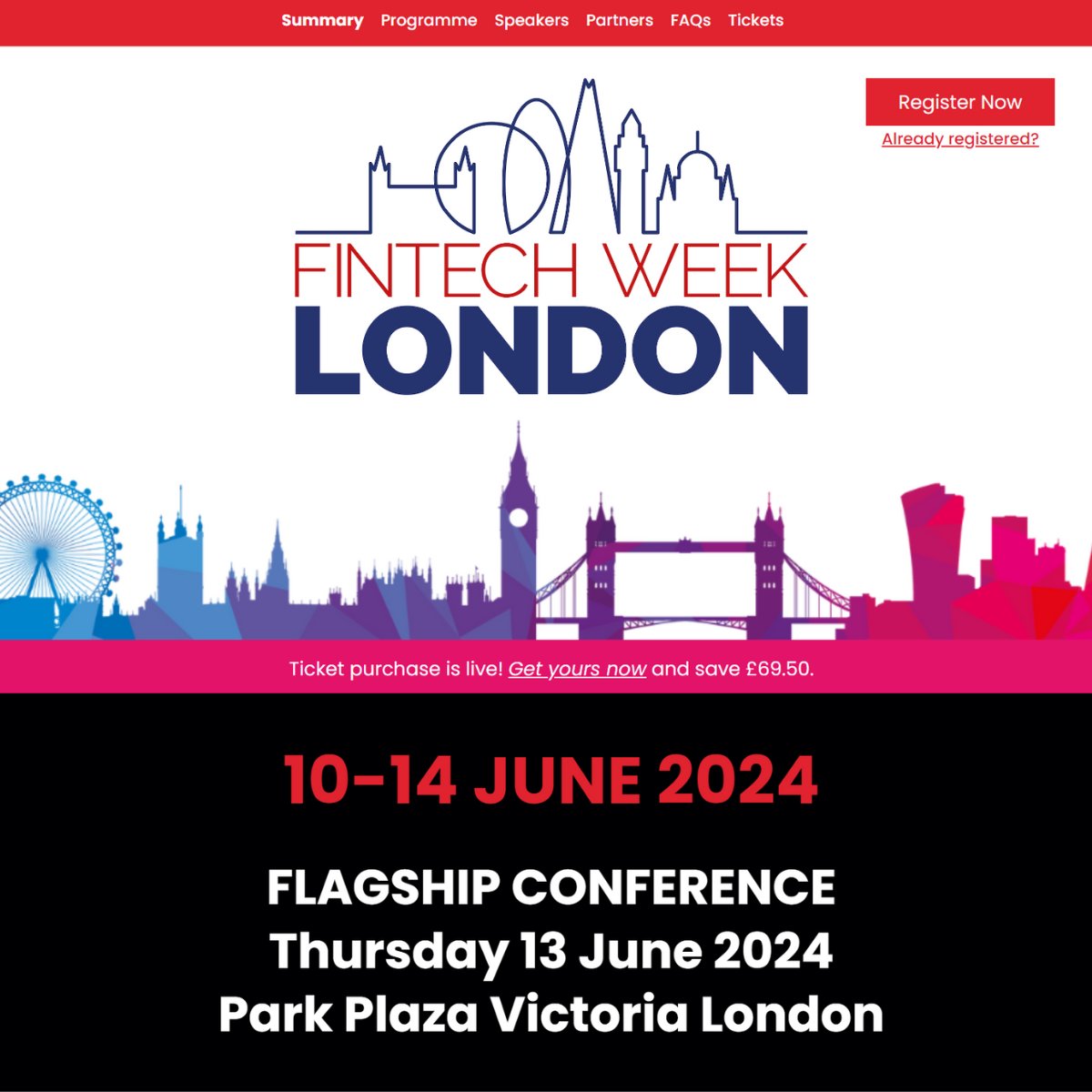 NoBlue2Cloud's tweet image. Going to any @FintechWeekLDN events that highlight &amp;amp; celebrate the #LondonFintech scene?

The flagship conf on Thurs 13th brings together 1000+ senior decision makers from leading #fintech firms, #banks, #investment firms &amp;amp; service providers.

#NoBlue2 &amp;amp; #NetSuite ♥️s #Fintech!