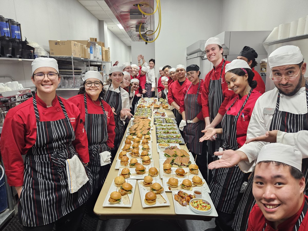 At Bistro 410, we're not just stirring pots but also stirring up potential! Treat yourself to an amazing dinner with us TODAY at 5:30 p.m. in the Stan Fulton Building! Can't make it? You can catch us on April 16 & 17 before the semester wraps up. Don't miss out!