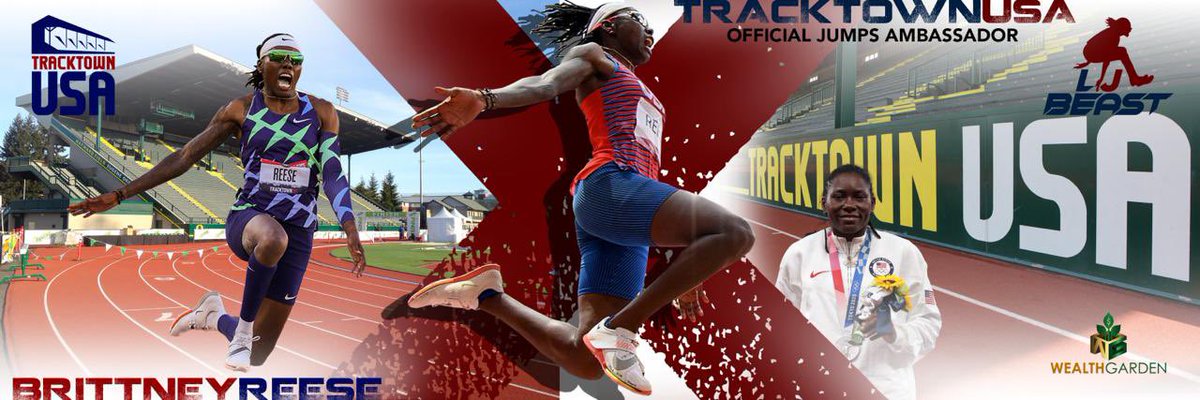 Official Jumps Ambassador for @TrackTownUSA 🚨🚨 Make sure you guys stay tuned for all the fun activations we have in store 😎 #tracktownusa #Paris2024 #Olympics #olympian #explore #teamusa #prefontaineclassic #olympictrials