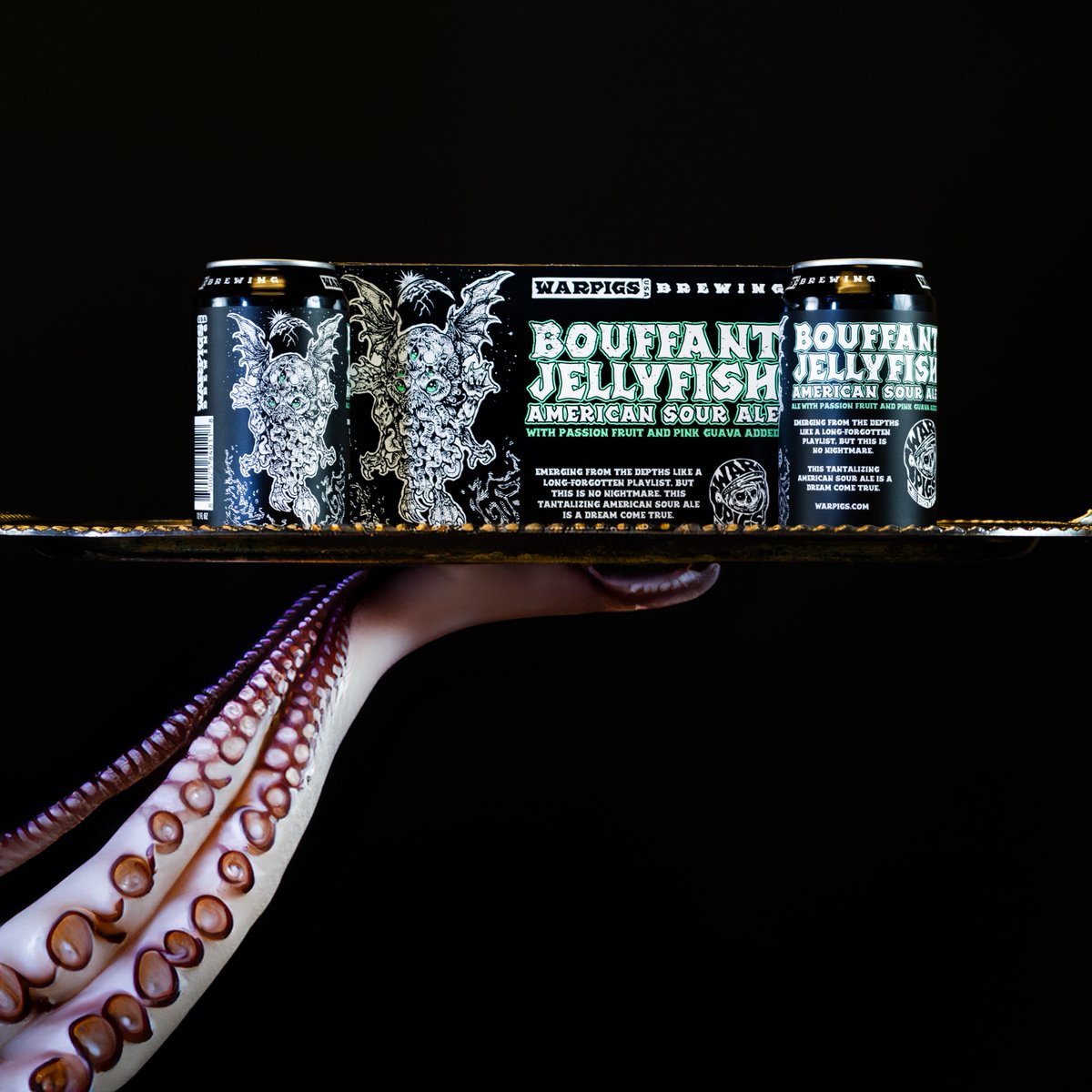 Serving suggestion.

Find Bouffant Jellyfish near you at warpigs.com